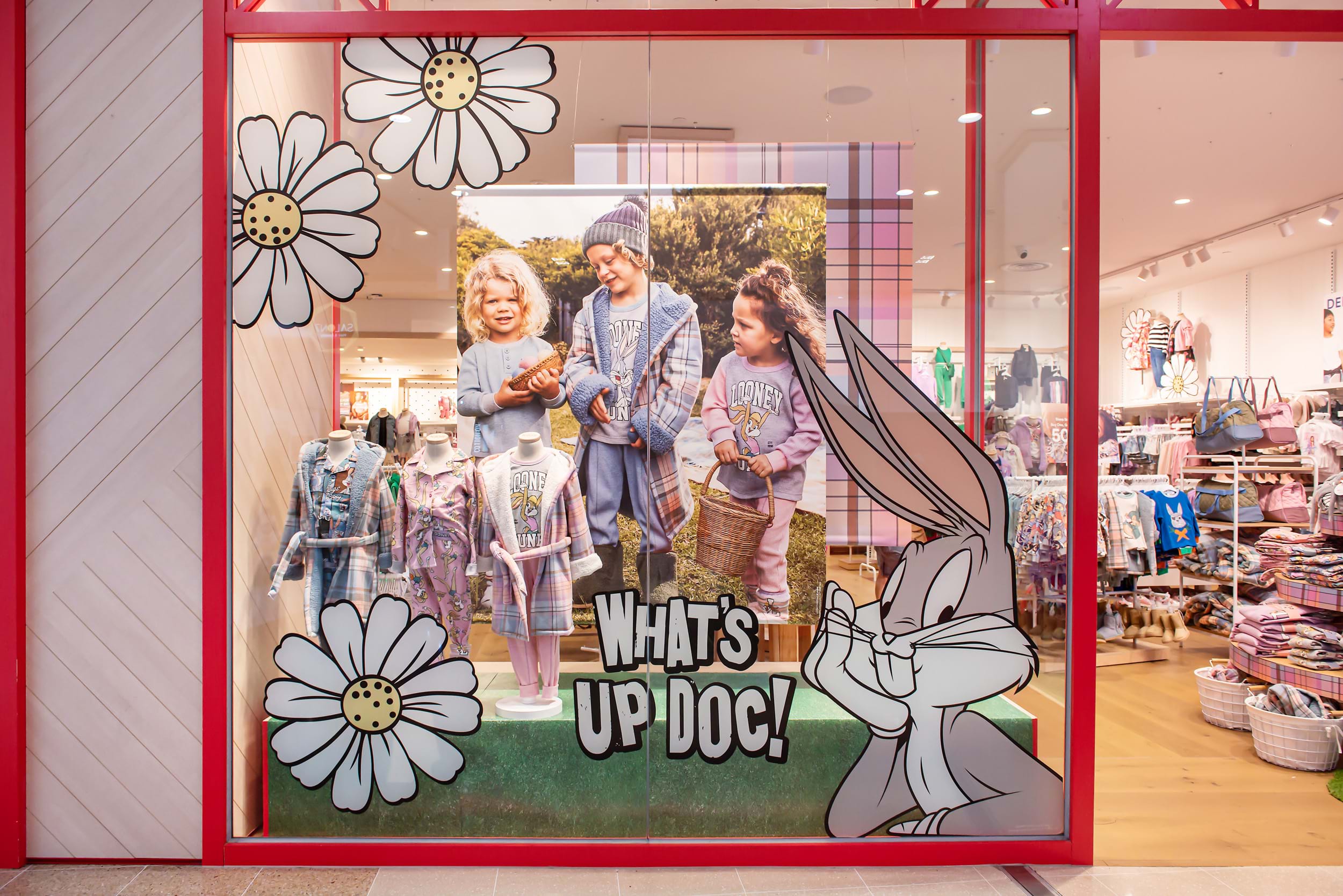 Styleprint visual merchandising activation for Cotton On Kids