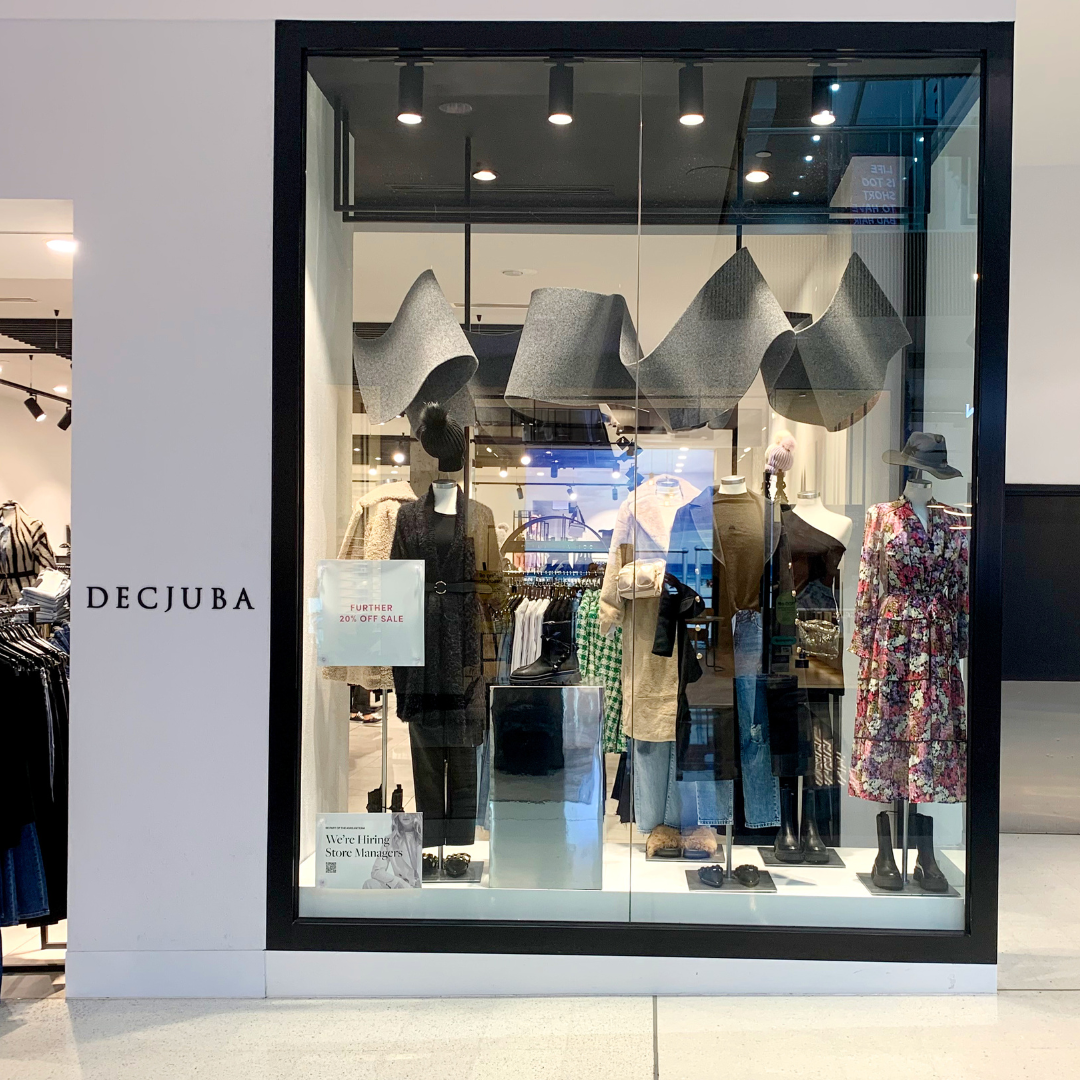 Styleprint x Decjuba Winter 2023 Window Activation